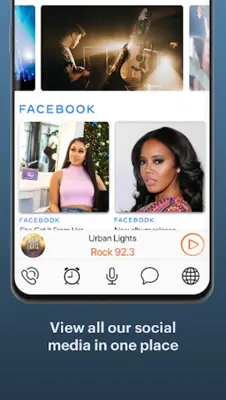 Rock 92.3 android App screenshot 0
